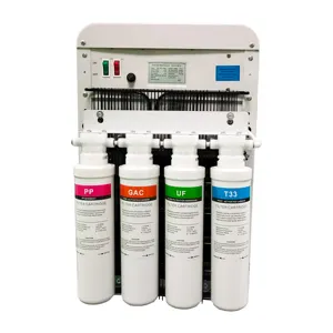 Home 4 Stage Water Fitter Uf depuratore d'acqua alcalino Uf membrana di ultrafiltrazione filtro depuratore d'acqua per la casa