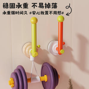 Crochet à ventouse Dopamine, design moderne en ABS, capacité de charge 3-5 kg, support pour serviettes et bandeaux de bain - Product Image 4