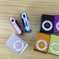 Reproductor MP3 Portátil con Clip, Ranura para Tarjeta TF, Altavoz Integrado, Carga USB, Reproductor de Música MP3 para Correr, Deporte, Mini Regalos Promocionales