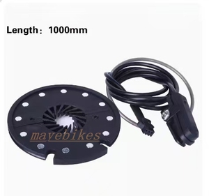 <span class=keywords><strong>Capteur</strong></span> d'assistance au pédalage Fast Power Mayebikes KT PAS KT-D12L, 12 sorties de signal, durable, noir, accessoire de conversion de vélo électrique, installation facile - Product Image 2