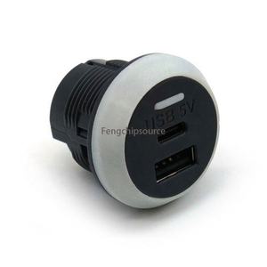 Nuevo autobús corto PD con cargador de coche QC3.0 asiento modificado para coche teléfono móvil pie horizontal - Product Image 5