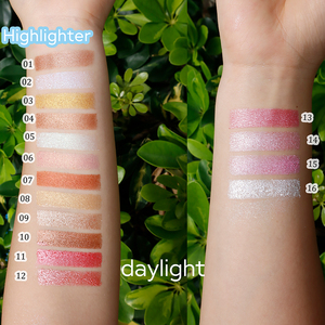 Kosmetik-Palette mit Eigenem Logo Rosa Kontur-Rouge Gepresstes Puder Veganes Make-up Maquillaje Private Label Rouge-Palette - Product Image 5