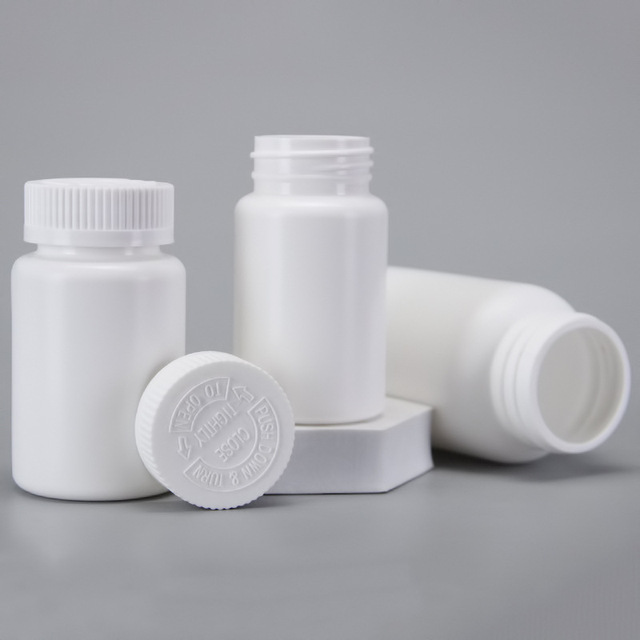 120ml 150ml 175ml 200ml 250ml 300ml HDPE White Pill Bottles Pharmaceutical Capsule Medical Tablet Bottle