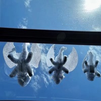 Jouet de toit de voiture style animal sans dents, petit dragon volant en peluche, pendentif extérieur pour voiture, fabriqué en Chine, TikTok