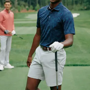 사용자 정의 고품질 인쇄 빠른 건조 직물 통기성 반팔 야외 스포츠 골프 남성용 폴로 셔츠