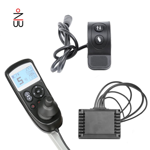 Attendant Joystick Controlled for Electric Wheelchair Brushless Motor