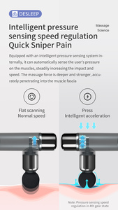 Pistolet de <span class=keywords><strong>massage</strong></span> électrique sans fil, course de 6 mm, vibrations haute fréquence, chargement USB-C, idéal pour la maison et la salle de sport, cadeau - Product Image 5