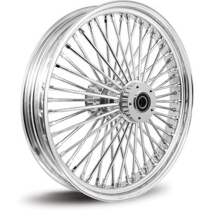Roue de moto avant 26x3.5, jante en acier simple ou double disque chromée 21 23 26 pouces 1 3/<span class=keywords><strong>4</strong></span> 25 mm, jante à rayons larges pour <span class=keywords><strong>Harley</strong></span> - Product Image 1