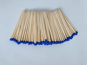 Matches Disposable Bulk Matches Wholesale Customizable Matchbox 10cmLong Stem Colored Head Match