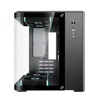 Fábrica LY Vende Carcasa de PC para Juegos de Una Pieza de Vidrio, de Alta Calidad y Muy Popular, Micro ATX