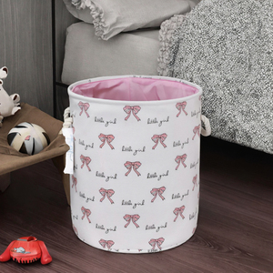 Cesto Portabiancheria Grande e Alto, Contenitore Pieghevole e Portatile per Giocattoli e Vestiti, Ideale per Bagno e Armadio, per Bambini e Bambine - Product Image 2