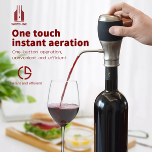 Wowshine eléctrico <span class=keywords><strong>aireador</strong></span> <span class=keywords><strong>de</strong></span> <span class=keywords><strong>vino</strong></span> un toque <span class=keywords><strong>de</strong></span> aireación - Product Image 2