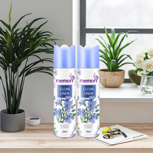 Désodorisants écologiques en spray, parfum lin, aérosol liquide métallique, pour la maison, les restaurants, les voitures, les bureaux, utilisation en intérieur - Product Image 1