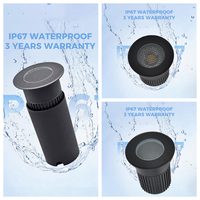5W 10W 15W a mené la lumière souterraine IP67 CE Rohs AC85-265V Led Inground Light Encastré Led Deck Lights Deck Outdoor Led Lights