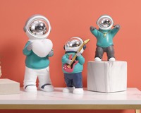 Salon enfant chambre décoration accessoire nordique résine Statue ornement personnalisé astronaute jouet Figurine