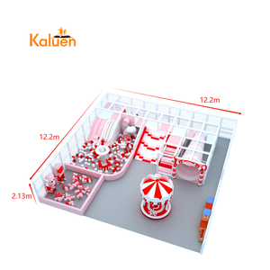 Parque de Trampolines Popular de 12m*5m, Parque Infantil Interior, Parque de Atracciones al Aire Libre, Centro de Juegos Interior para Niños - Product Image 3