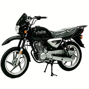 Moto à deux roues TVSQ à haute capacité de franchissement avec suspension avant renforcée – <span class=keywords><strong>La</strong></span> moto noire est stable et à faible taux de défaillance - Product Image 1