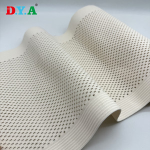 Stock de fábrica, banda elástica de malla de punto de Color <span class=keywords><strong>Beige</strong></span> transpirable de 25 cm para cinturón de vientre, cintura médica - Product Image 2