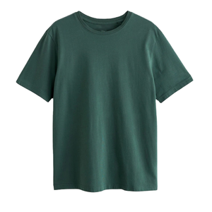 เสื้อยืดเปล่าสำหรับผู้ชายแบบสั่งทำ |   เสื้อยืดผ้าฝ้ายหวี 100% น้ำหนัก 200-240 GSM |   เสื้อคอกลมสีเขียวป่าแบบพรีเมียม - Product Image 1