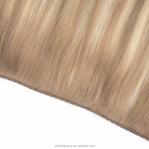 Extensions de cheveux vierges de haute qualité d'usine, épaisses, super double drawn, trame à double trou, trame simple, trame Genius Twin XO Hole Weft - Product Image 6