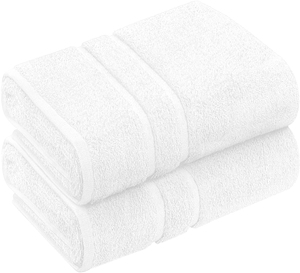 Ensemble de serviettes de bain en jacquard 100% coton pour adultes, séchage rapide, couleur unie, pour la maison, mariage - Disponible en gros - Product Image 5