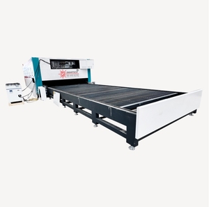 เครื่องตัดไฟเบอร์เลเซอร์แบบโลหะทั้งหมดสำหรับสแตนเลส อลูมิเนียม ทองแดง คาร์บอน พร้อมรางนำ Cypcut AI BMP PLT ไฟเบอร์เลเซอร์กำลังสูง - Product Image 2