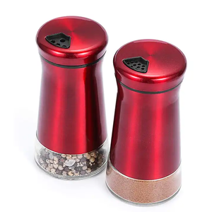 Gran oferta, salero de acero inoxidable, pimentero, agujeros ajustables, elegante, dispensador perfecto, juego de cocina, salero de especias - Product Image 3