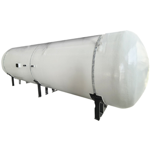 Tanque de almacenamiento FRP GRP duradero Tipo horizontal para almacenamiento de residuos líquidos industriales - Product Image 1