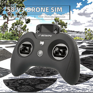 Manette de simulation de <span class=keywords><strong>drone</strong></span> FPV STARTRC S8 V3, 4 modes, plastique, pour <span class=keywords><strong>simulateur</strong></span> de <span class=keywords><strong>vol</strong></span> RC <span class=keywords><strong>DJI</strong></span> Liftoff SkyDive, entraînement - Product Image 2