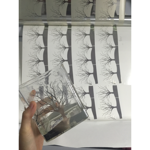 Papel de impresión de transferencia de agua de tamaño personalizado de alta calidad, calcomanías de botella de vino y taza de vidrio, etiqueta de PERFUME - Product Image 1