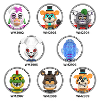 WM6206 Nouvelles figurines miniatures FNAF Five Nights at Freddy's, blocs d'action, horreur, ours de minuit, blocs de construction, briques, jouets, ensembles pour enfants