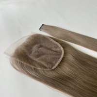 Extensiones de Cabello Humano de Alta Densidad 6*6 en Stock, Cierre de Encaje Transparente, Calidad Premium, Estilo Libre, Paquetes de Cabello a Juego, Marca Privada Personalizada