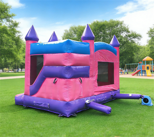Combo de Tobogán y Brincolín Inflable Comercial, Castillo Inflable para Niños, <span class=keywords><strong>Jumper</strong></span>, Casa de Brinco, Alquiler para Fiestas - Product Image 5