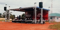 Sistema de Elevación para Altavoces Lighting Trust, para Colgar Altavoces