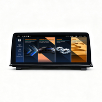 Radio para Auto con Android 14, CarPlay, Transmisor FM, Audio de Alta Resolución y Manos Libres para BMW Serie 5 F07, 1 Año de Garantía
