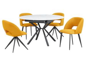 <span class=keywords><strong>Chaise</strong></span> <span class=keywords><strong>de</strong></span> salle à manger moderne <span class=keywords><strong>de</strong></span> style japonais <span class=keywords><strong>de</strong></span> luxe avec tissu <span class=keywords><strong>jaune</strong></span> pour restaurant, entrepôt, salle <span class=keywords><strong>de</strong></span> sport, bureau à domicile, <span class=keywords><strong>bar</strong></span> à domicile et appartement - Product Image 4