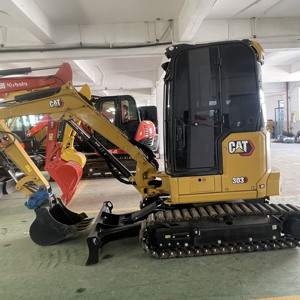 รถขุดขนาดเล็ก CAT 303 มือสอง 3 ตัน รถขุดไฮดรอลิกแบบตีนตะขาบ เครื่องจักรก่อสร้างขนาดกะทัดรัด - Product Image 2