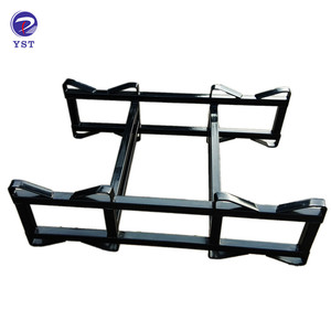 Étagère en acier portable de haute qualité, robuste, en acier doux Q235, pour fûts à vin - Product Image 2