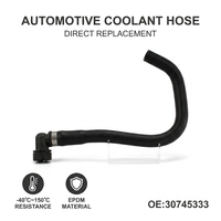 Tuyau de sortie de chauffage en EPDM OE 30745333 9492233, tuyau de remplacement pour système de chauffage HVAC du moteur, compatible S60 V70, fourniture d'usine