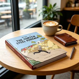 บริการพิมพ์ออฟเซ็ตแบบกำหนดเอง หนังสือปกแข็งเย็บด้ายตรง พร้อมบริการเย็บเข้าเล่มแบบสแปนด์บอนด์ - Product Image 2