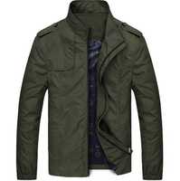 Blouson d'été décontracté pour homme, nouveau modèle transfrontalier, élégant, en fibre d'acétate, écologique, respirant, avec fermeture éclair