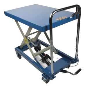 Ascenseur mobile manuel de 500kg petite plate-forme de levage chariot logistique plate-forme de levage hydraulique camion - Product Image 6