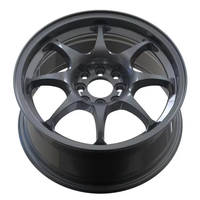 Jantes en alliage japonaises 8x100/114.3 de couleur blanche de 15 et 16 pouces pour voiture
