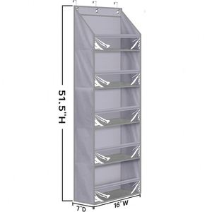 Hat <b>Racks</b> for Baseball Caps Clear Deep Pockets Hat Organizer for Closet <b>Wall</b> Hold Storage Holder - Product Image 4