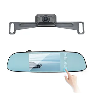 Высокое качество YWX HD 4,3 дюймов зеркало заднего вида Автомобильный монитор с tft ЖК-дисплей монитор для грузовика