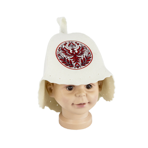 Sombrero de fieltro de lana al por mayor Sombrero de fieltro de lana grueso para mujer - Product Image 3