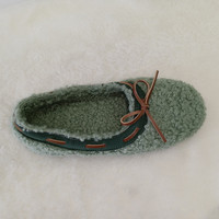 Chaussures plates en fourrure de mouton du Tibet bouclée personnalisée, chaussures décontractées, chaudes, douces, en polaire polaire, en laine d'hiver, pour hommes