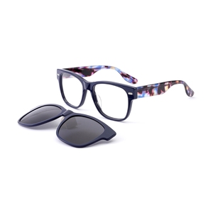 Lentes Polarizadas con Gradiente, Ligeras, Cómodas, Visión Nocturna, Anti-Radiación, Gafas de Sol de Acetato con Clip, a la Moda - Product Image 4