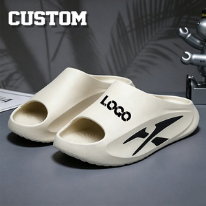 Sandales en mousse EVA souple de haute qualité, écologiques, mode estivale, unisexes, antidérapantes, respirantes, sportives, avec logo personnalisé, pour hommes, OEM - Product Image 1