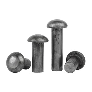 <span class=keywords><strong>Rivet</strong></span> plein en <span class=keywords><strong>acier</strong></span> doux à tête cylindrique ou à tête bombée, normes GB867, GB863, DIN124 - Product Image 6